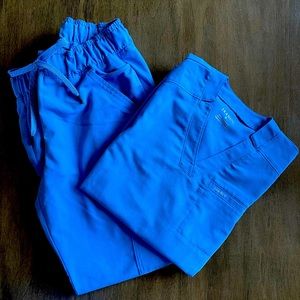 Jaanuu scrub set Ceil Blue size S
